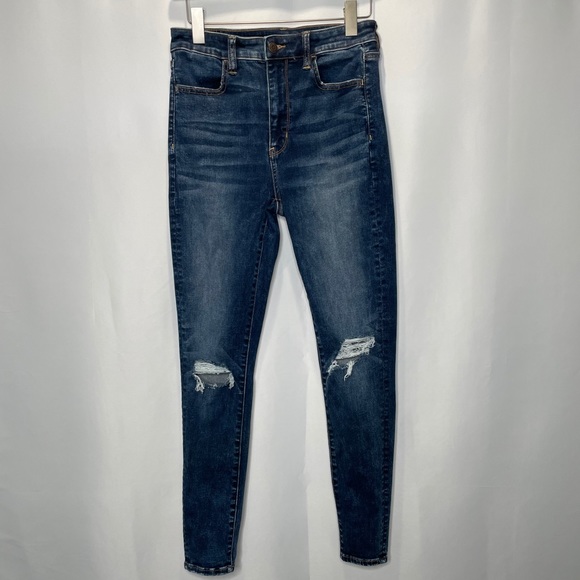 American Eagle Super High Rise Jegging Jeans, 6 - Picture 3 of 11